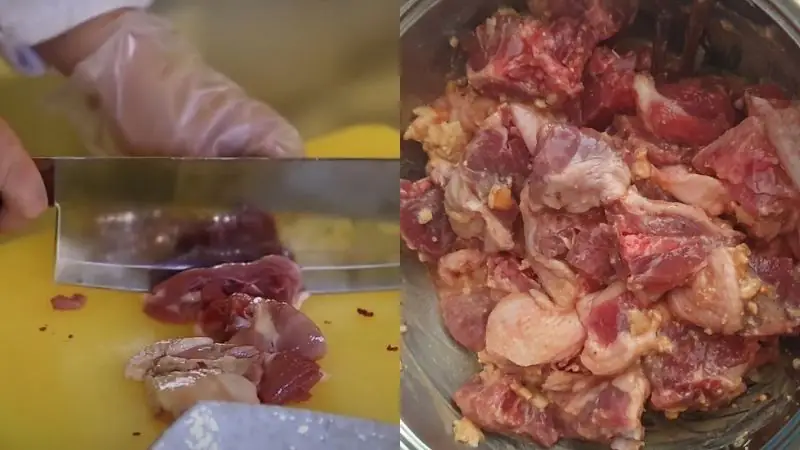 cách nấu vịt xáo măng