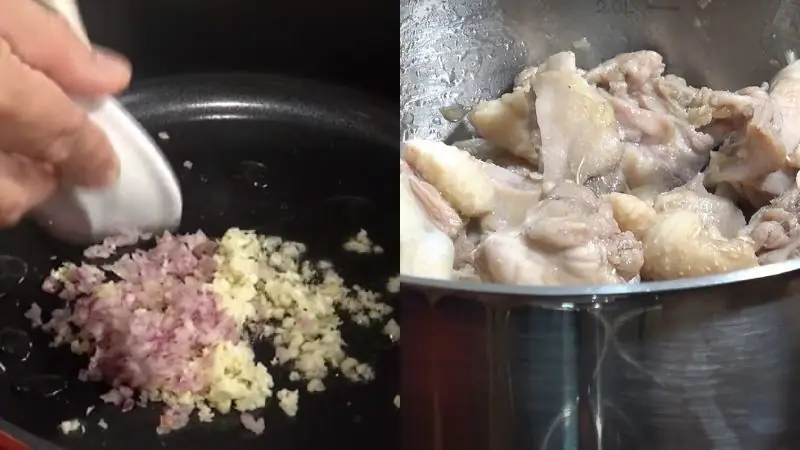 cách nấu vịt xáo măng