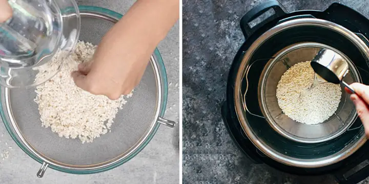 1. Cách nấu xôi bằng nồi áp suất 1. Cách nấu xôi bằng nồi áp suất