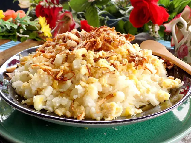 cách nấu xôi bắp khô