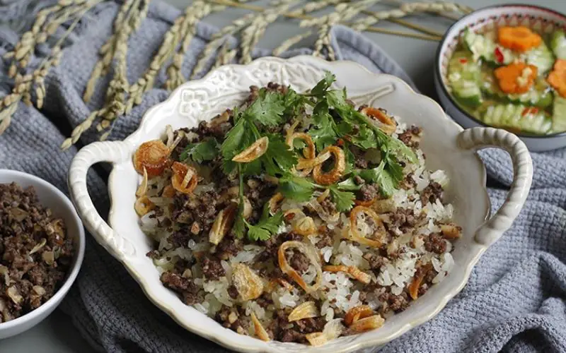 cách nấu xôi chim bồ câu