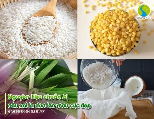 Cách Nấu Xôi Lá Dứa Có Màu Xanh Tự Nhiên, Dẻo Thơm Khó Cưỡng