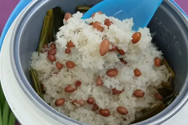cách nấu xôi đậu phộng