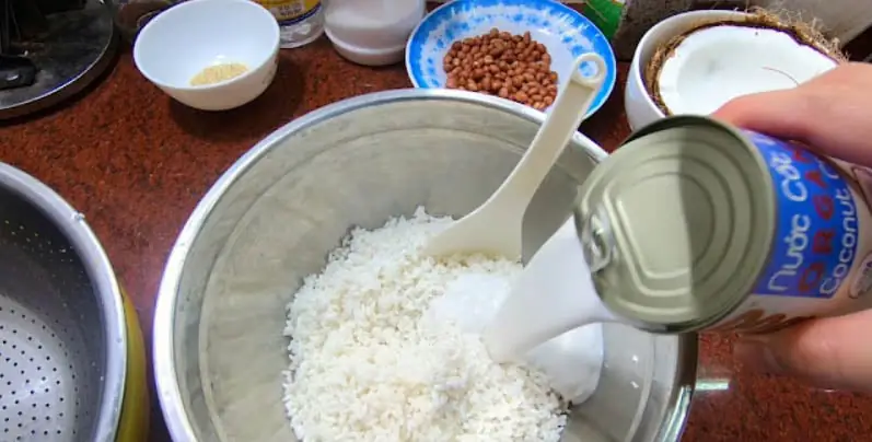 cách nấu xôi đậu xanh nước cốt dừa cách nấu xôi đậu xanh nước cốt dừa