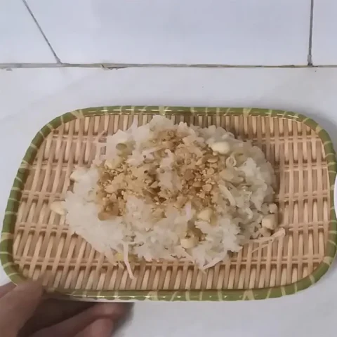 cách nấu xôi dừa hạt sen