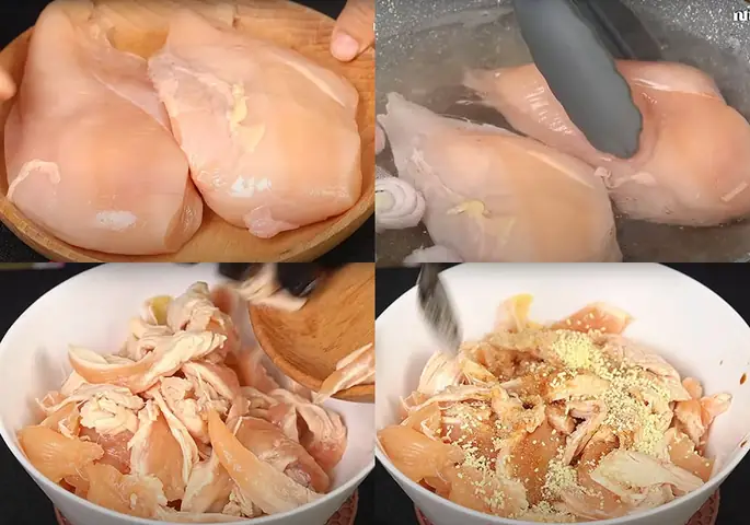Hướng dẫn chi tiết cách nấu xôi gà Hà Nội chuẩn vị tại nhà Hướng dẫn chi tiết cách nấu xôi gà Hà Nội chuẩn vị tại nhà