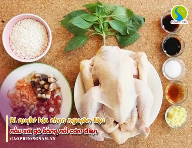 Cách Nấu Xôi Gà Nguyên Con Thơm Ngon Đãi Khách