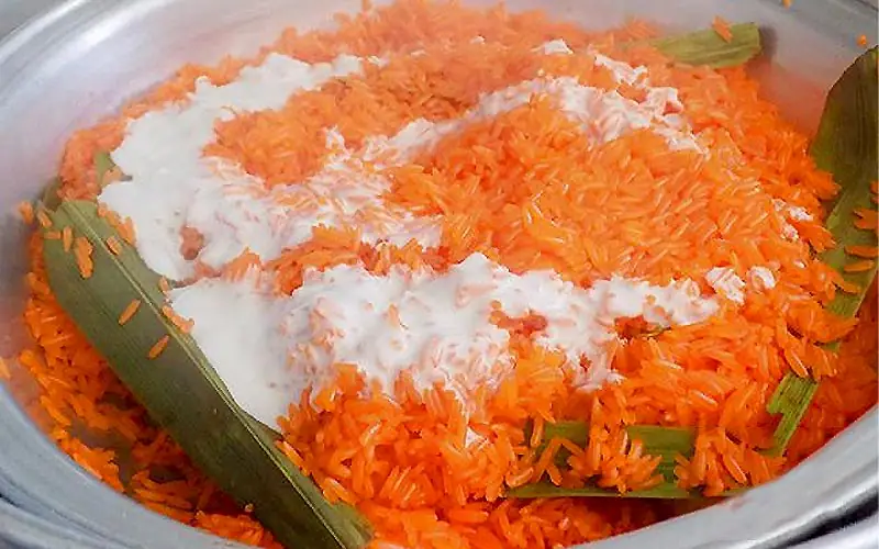 cách nấu xôi gấc ngon