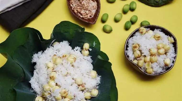 cách nấu xôi hạt sen