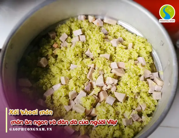 Cách Nấu Xôi Hạt Sen Khoai Môn Thơm Ngon, Dẻo Bùi Tại Nhà