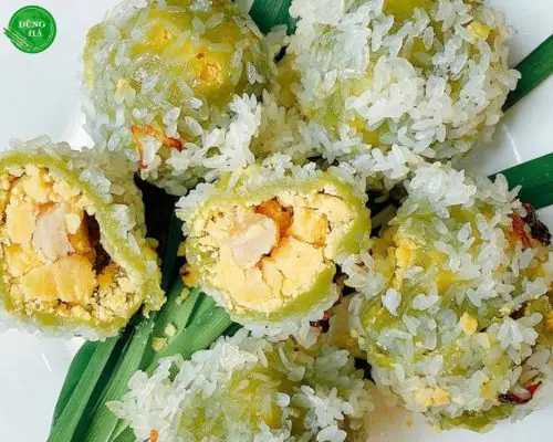 Tiến hành nấu xôi