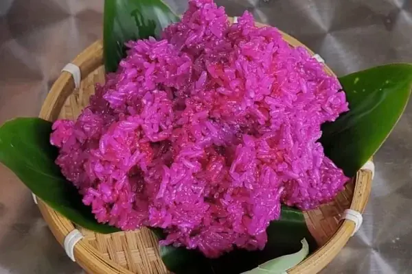 Hướng dẫn chi tiết cách nấu xôi lá cẩm đỏ thơm dẻo Hướng dẫn chi tiết cách nấu xôi lá cẩm đỏ thơm dẻo