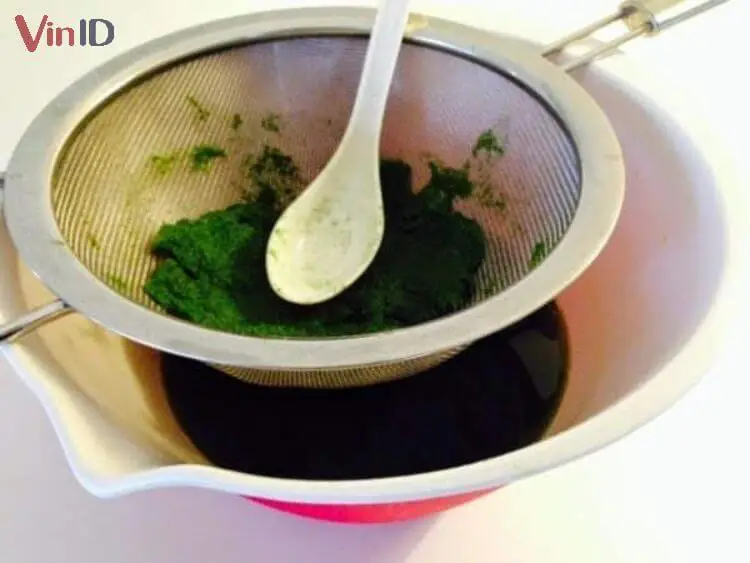 cách nấu xôi lá dứa