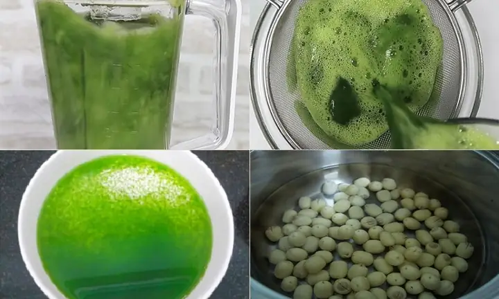 Các bước nấu xôi hạt sen lá dứa