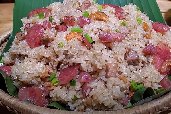 Cách nấu xôi mặn, nước cốt dừa bằng nồi cơm điện Cách nấu xôi mặn, nước cốt dừa bằng nồi cơm điện