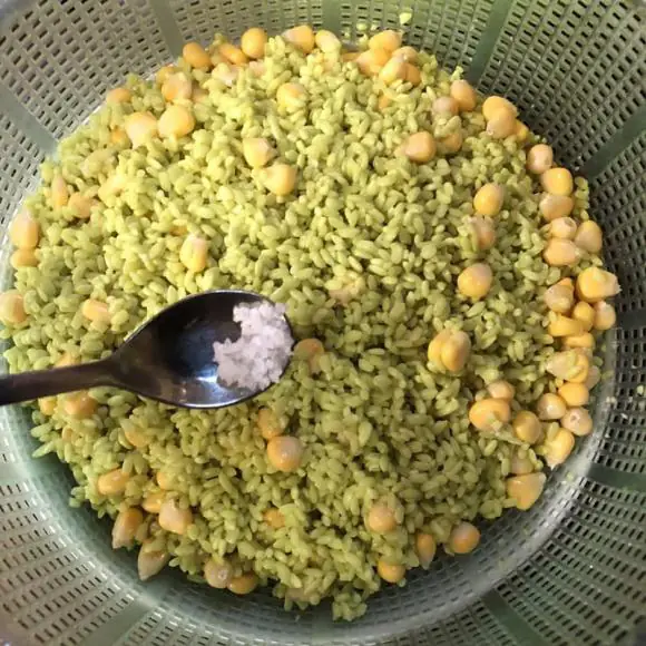 cách nấu xôi ngô ngọt