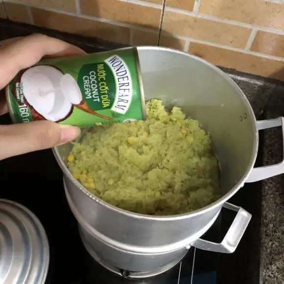 cách nấu xôi ngô ngọt