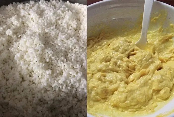 cách nấu xôi sầu riêng