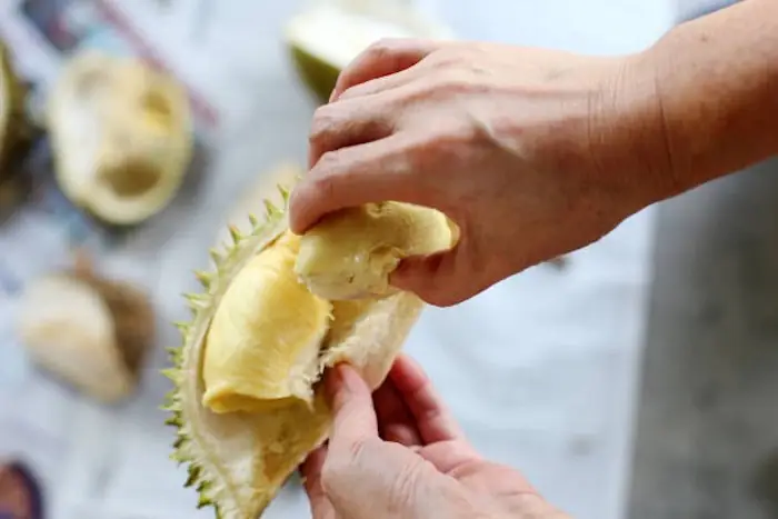 cách nấu xôi sầu riêng