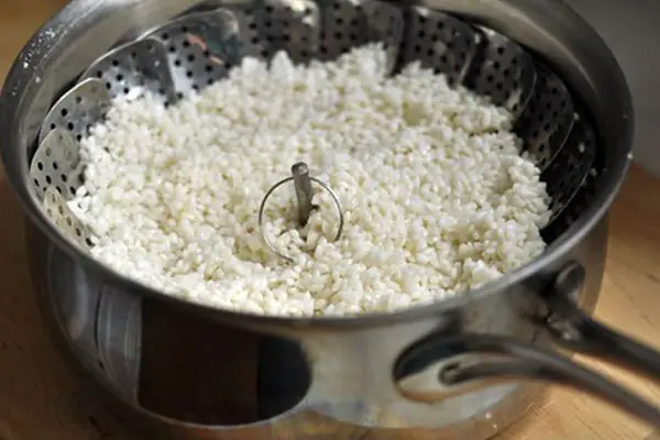 Bước 3: Cách nấu xôi vò