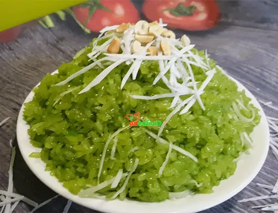 Hướng Dẫn Nấu Xôi Lá Dứa Từ Bột Đơn Giản Tại Nhà