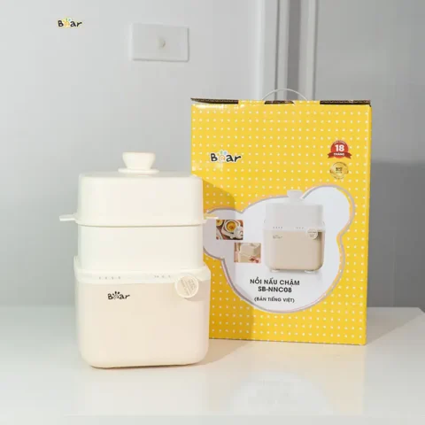 cách sử dụng nồi nấu cháo chậm bear cách sử dụng nồi nấu cháo chậm bear