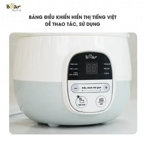 Hướng dẫn chi tiết cách sử dụng nồi nấu cháo cho bé an toàn, hiệu quả