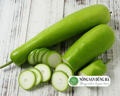 cách thái bầu nấu canh