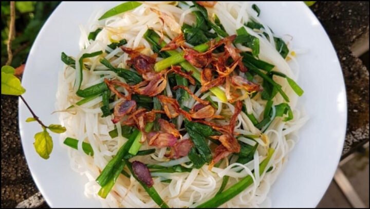 cách xào giá hẹ