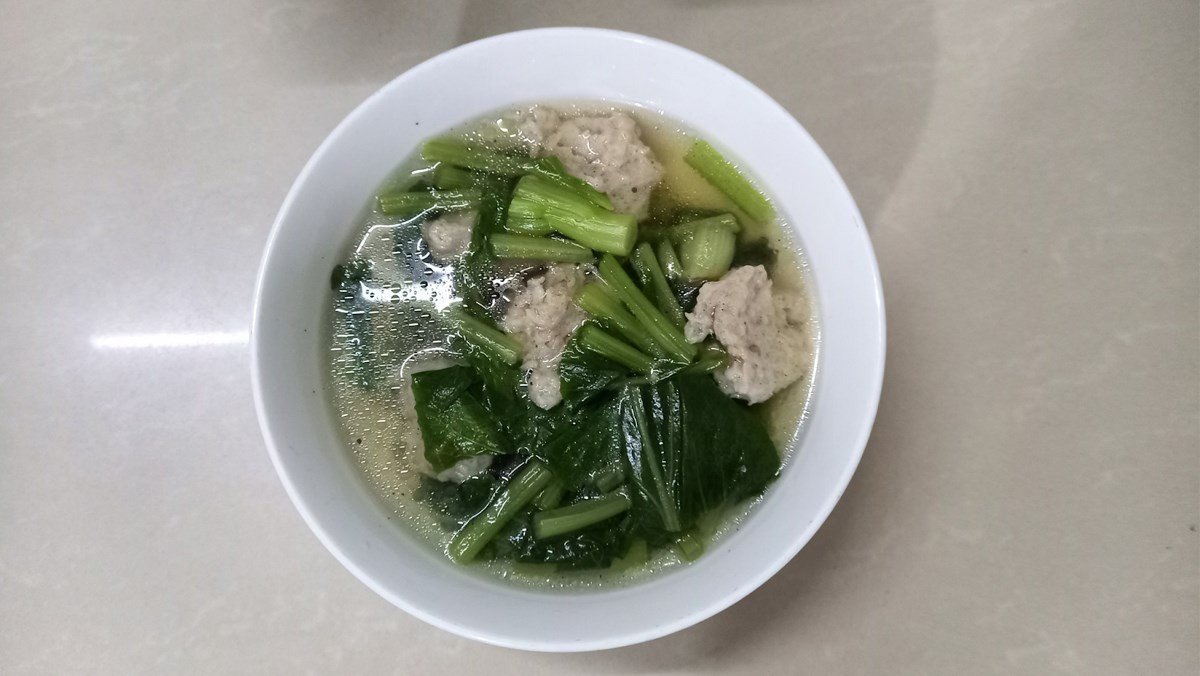 Canh cải ngót chả cá thác lác ngon