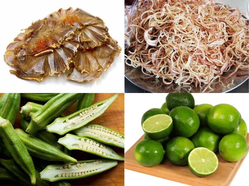 Canh chua khô cá đuối đậu bắp, một món ăn đậm đà hương vị miền Tây