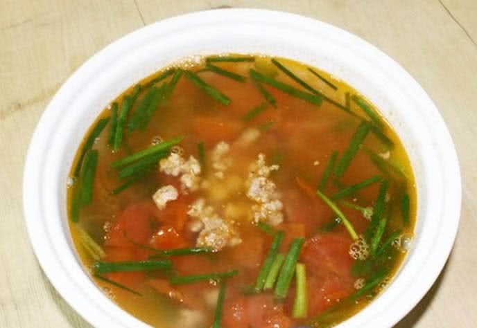 Canh chua thịt băm đậm vị