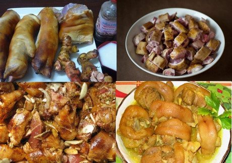 Chân giò giả cầy thơm ngon không cần mẻ