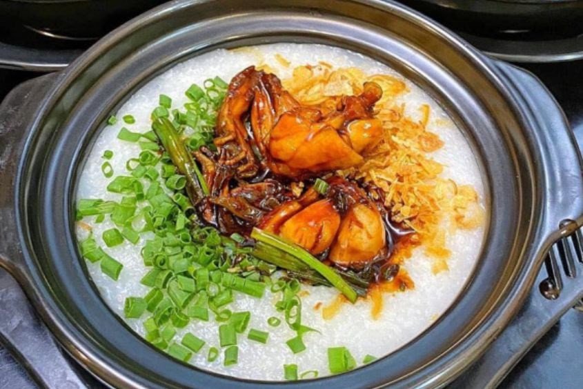 Cháo ếch cung cấp dưỡng chất thiết yếu cho bé phát triển