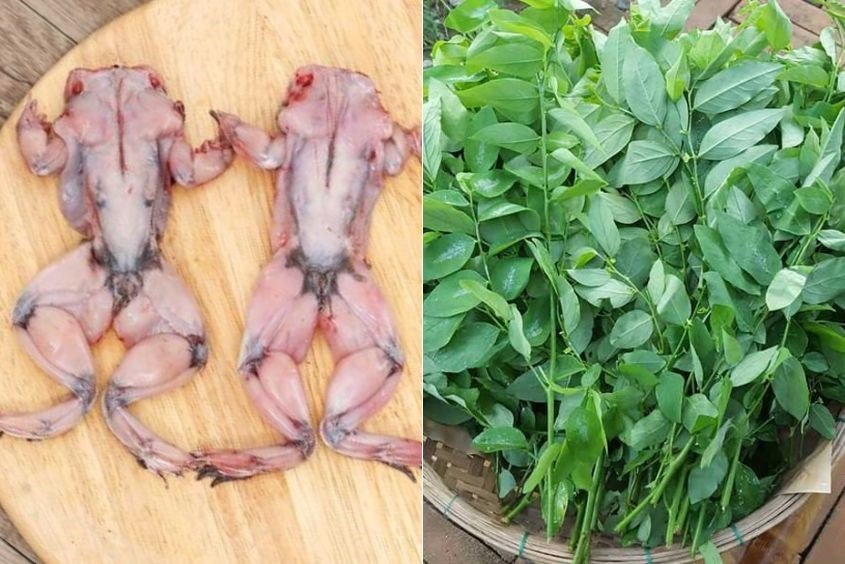 Cháo ếch rau ngót xanh mát, hỗ trợ tiêu hóa cho bé 1 tuổi