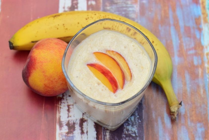 Cháo táo chuối mịn màng, bổ dưỡng cho bé ăn dặm