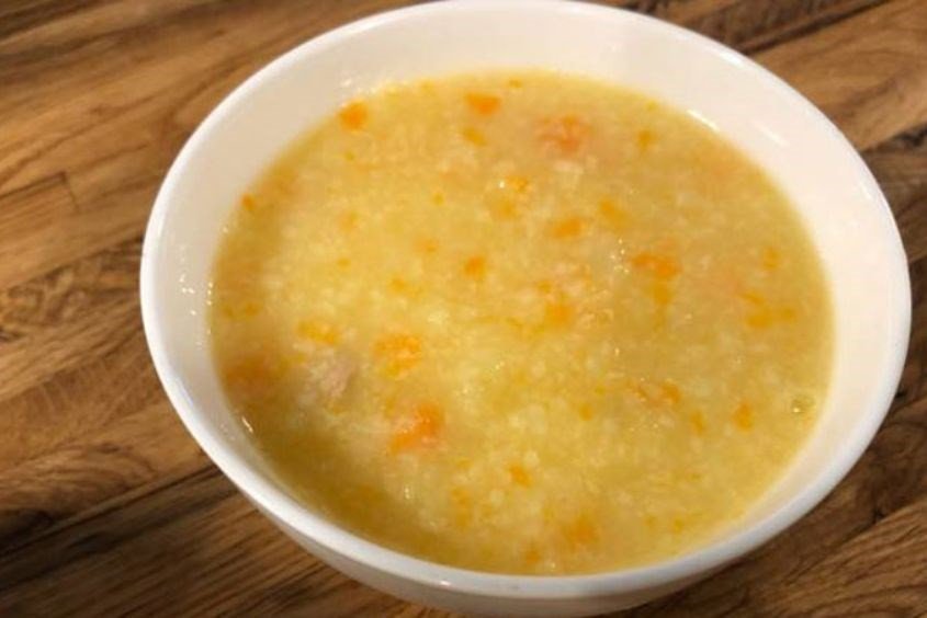 Cháo thịt bò cà rốt tốt cho mắt bé