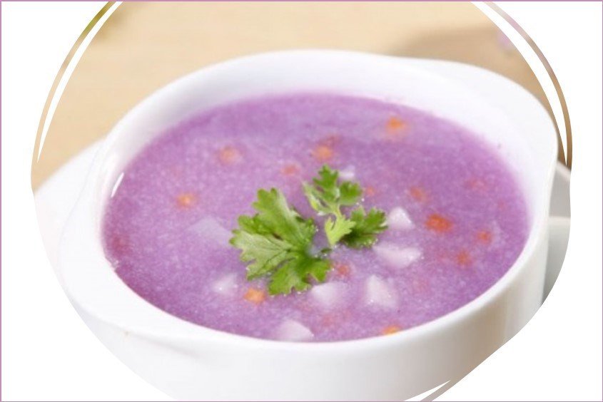 Cháo vịt khoai môn giàu dinh dưỡng cho bé 8 tháng