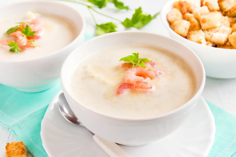 Cháo yến mạch tôm tươi cung cấp năng lượng và dinh dưỡng