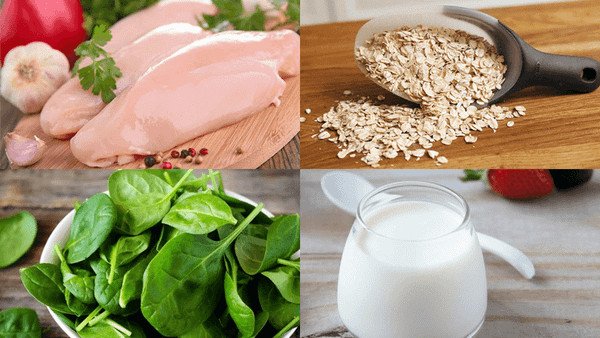 Cháo yến mạch ức gà dinh dưỡng cho bữa sáng