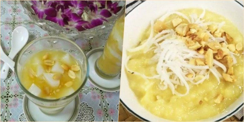 Chè đậu xanh đánh mịn màng, béo ngậy
