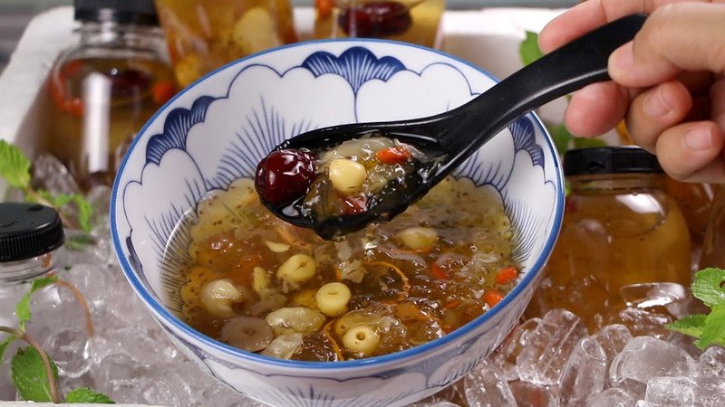 Chè dưỡng nhan ít calo, tốt cho sức khỏe và vóc dáng