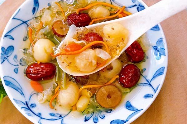 Chè dưỡng nhan thành phẩm