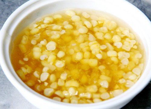 Chè hạt sen khô đậu xanh bùi béo