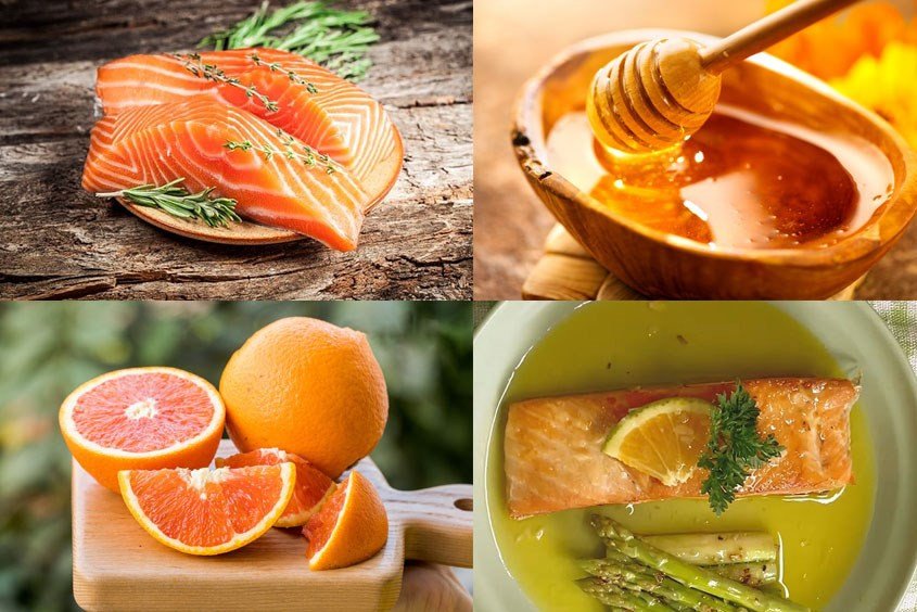 Chia sẻ cách làm món cá hồi sốt cam cho bé