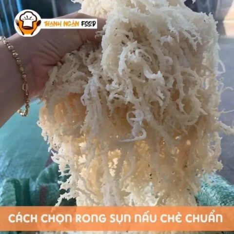 Chọn rong sụn tươi ngon