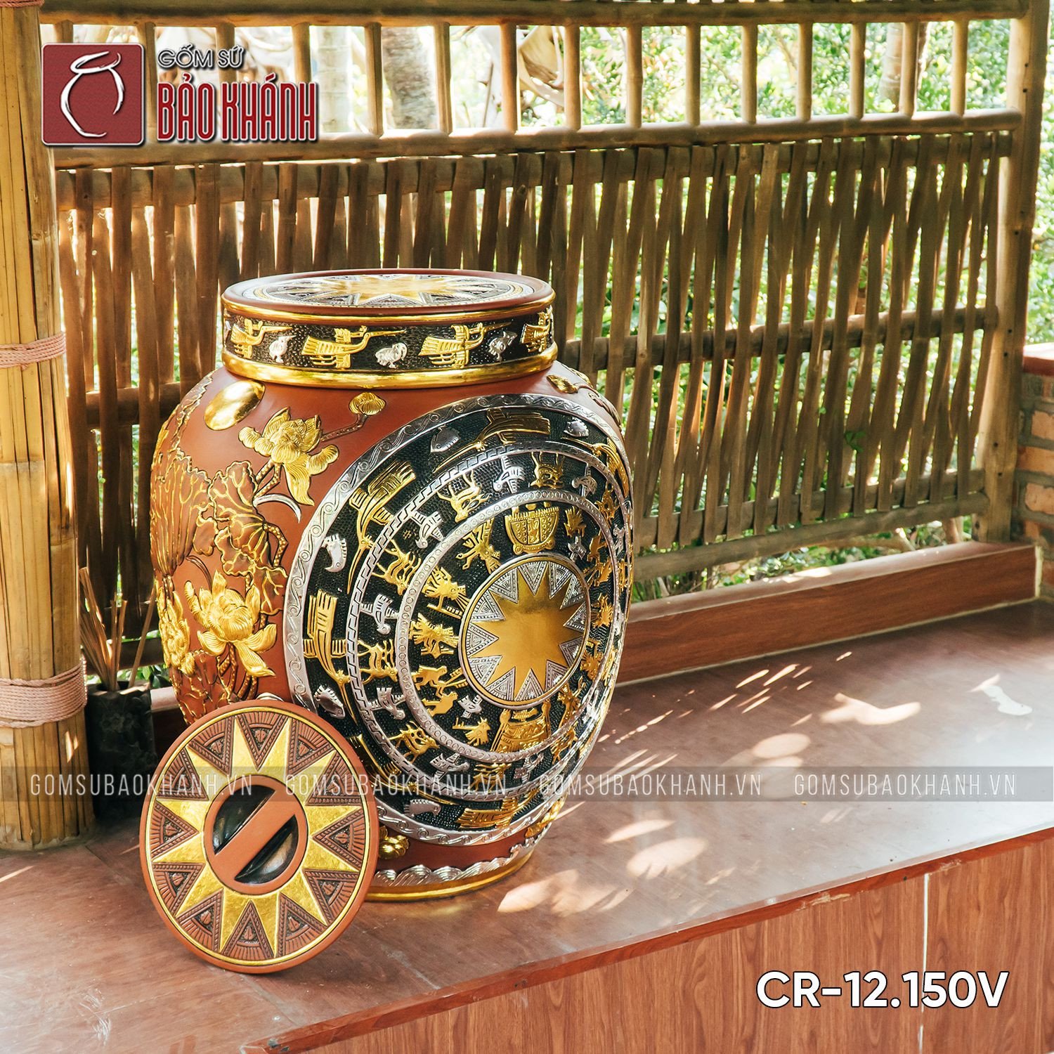 chum sành Đông Sơn ủ rượu thơm