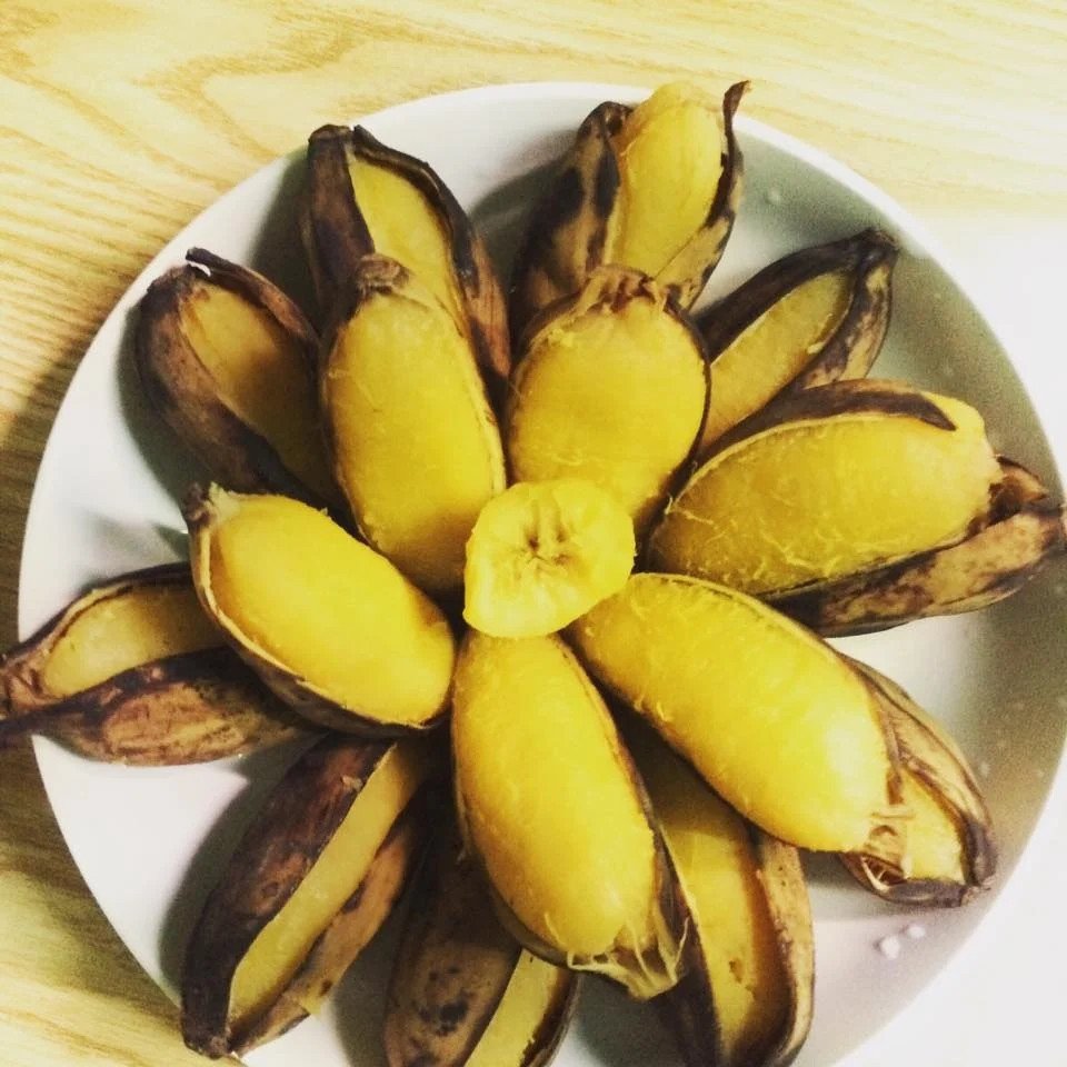 Chuối sáp hấp dẻo ngọt