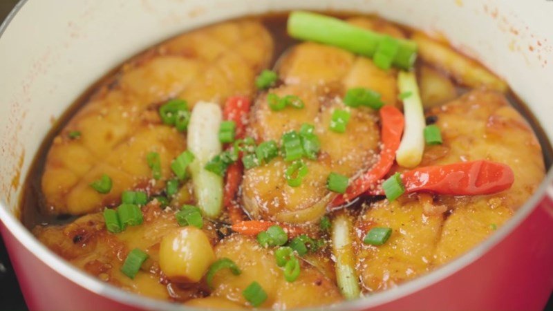 công thức cá thu kho