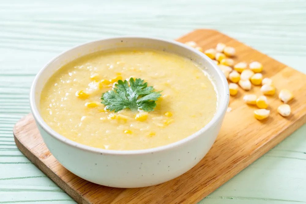Công thức súp bắp chay